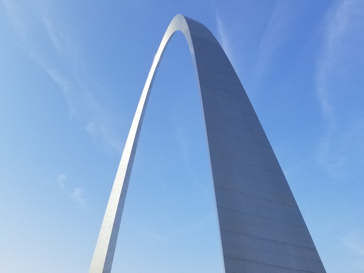 The arch in St Louis