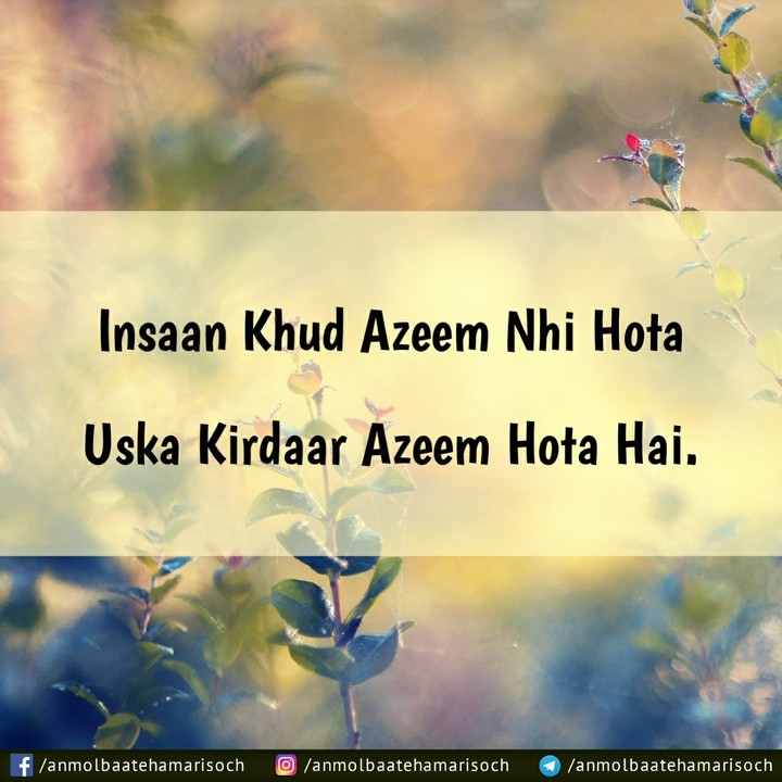 Anmol Baate '&' Hamari Soch