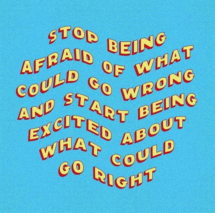 Get excited for new things