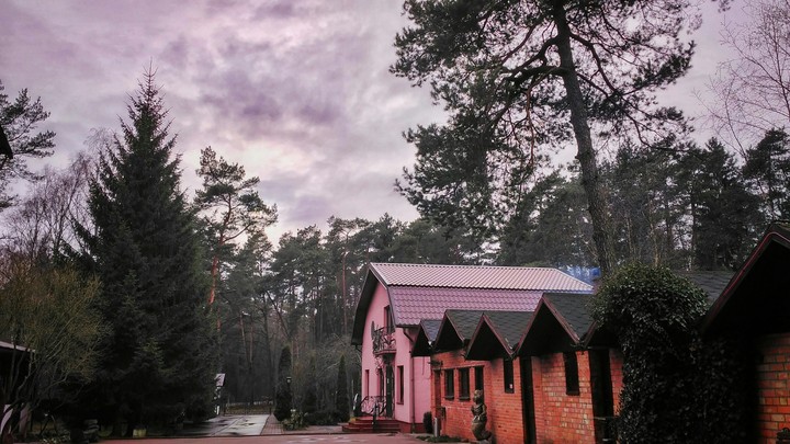 the sky