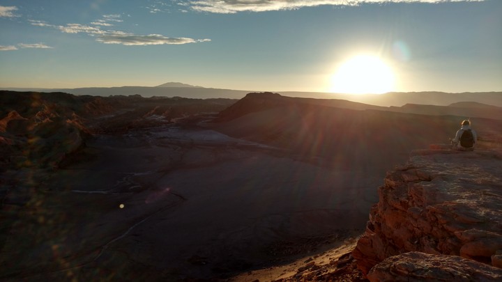 puesta de sol