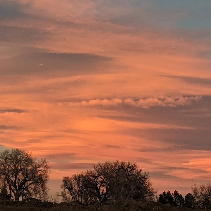 sunset sky