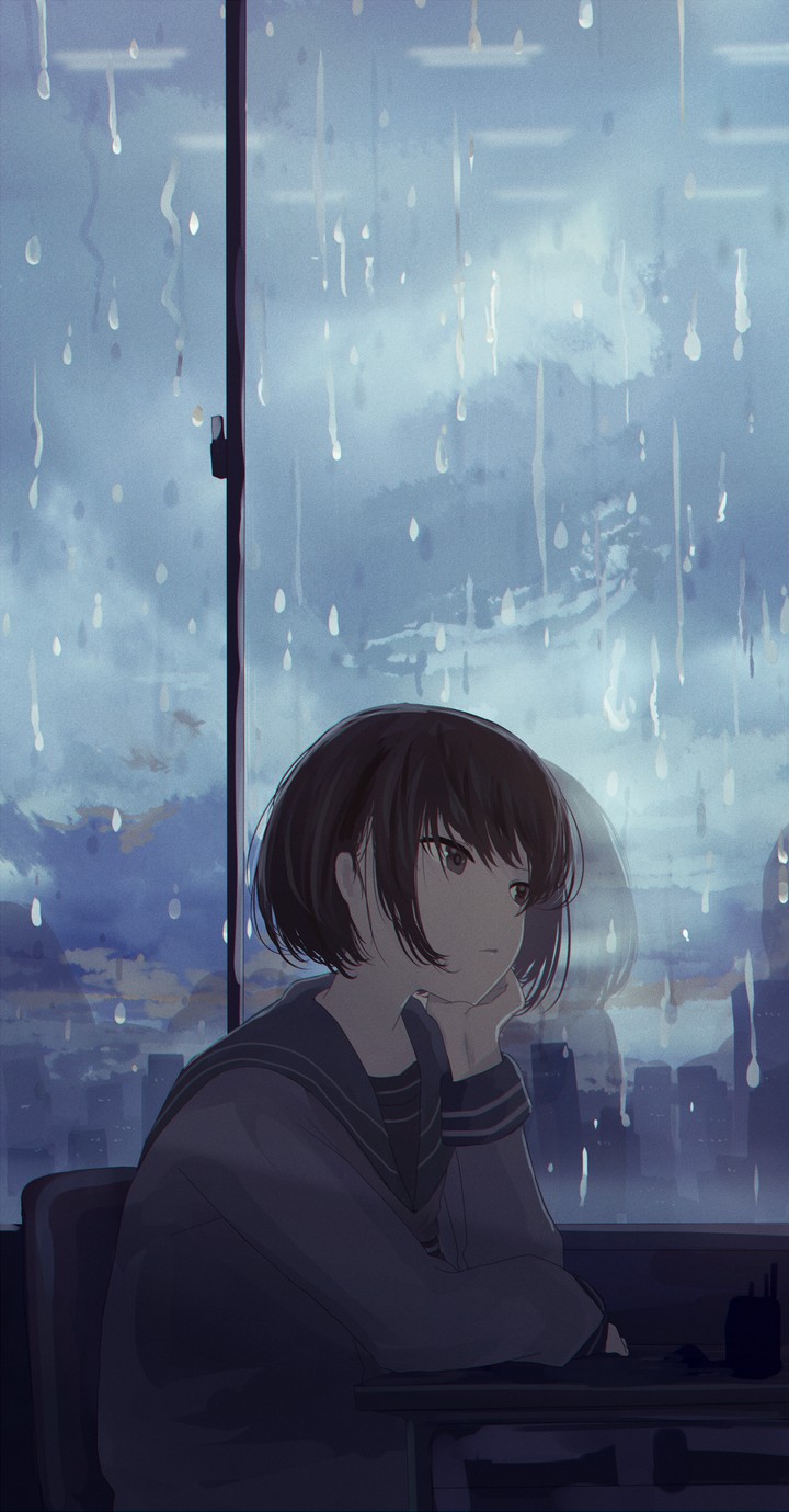 Rainy girl...