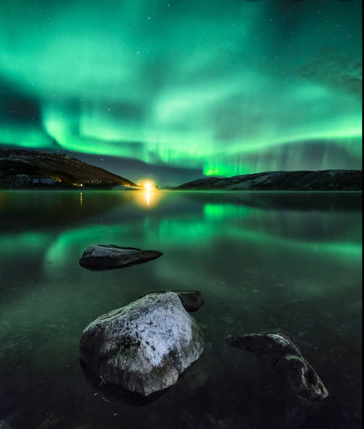 north of the planet