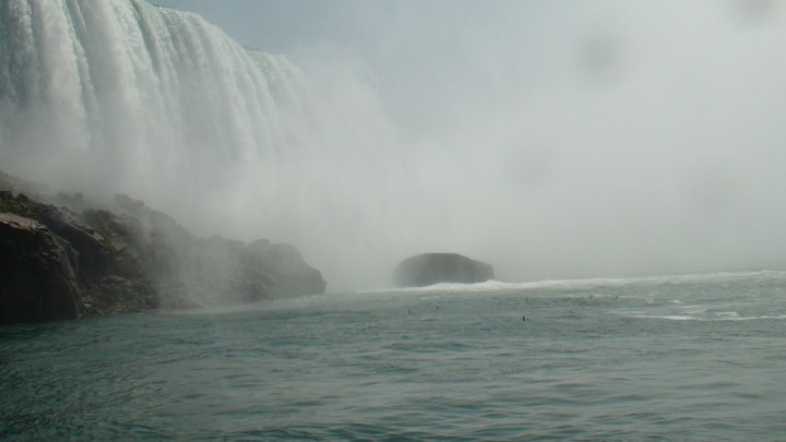 close view Niagara Falls Canada