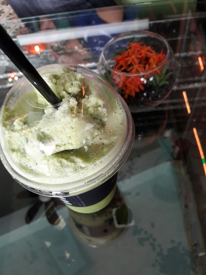 Have Lunch Time with Greentea