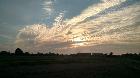 רקעים field, sky