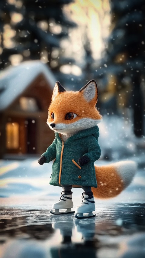 ταπετσαρίες fur, snow
