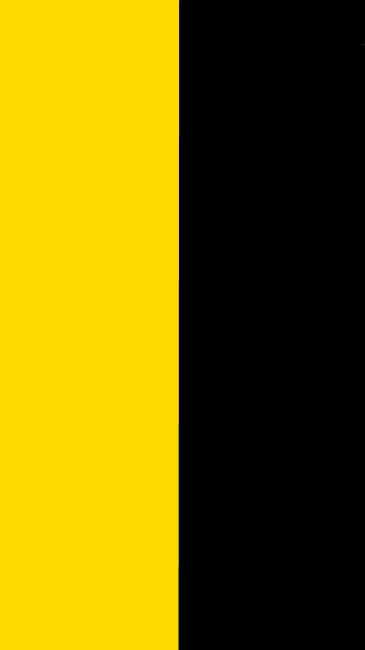 black and yellow