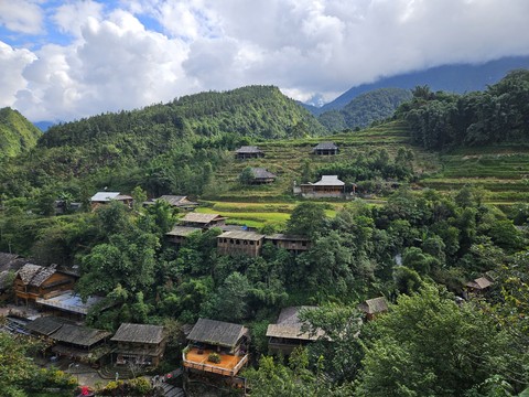 House, Village壁紙