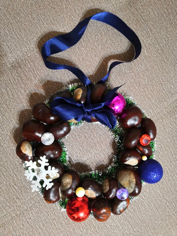 New year's wreath