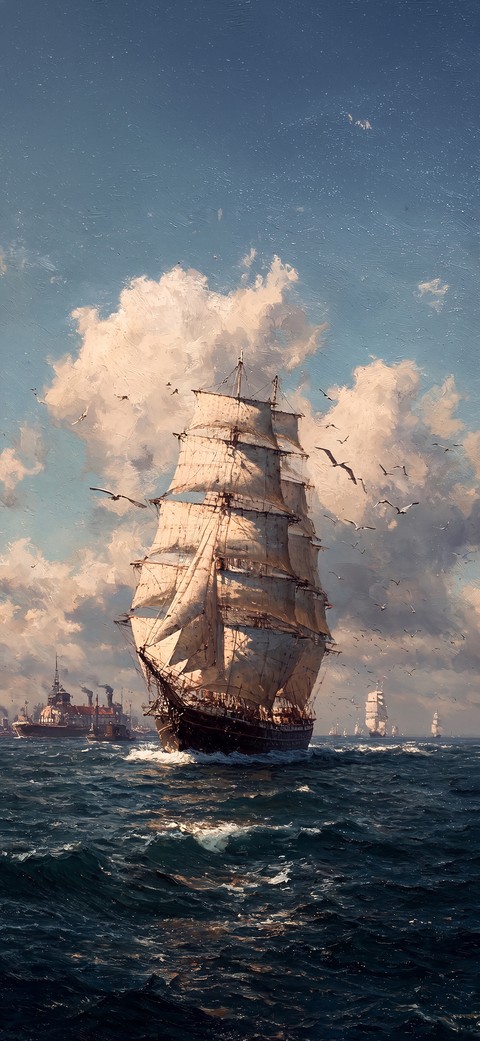 тапети cloud, sail