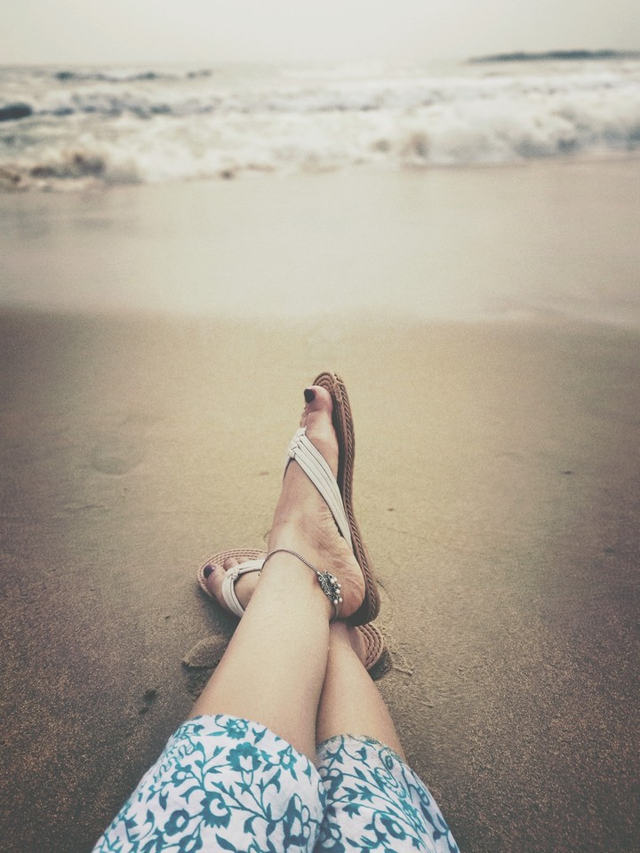 Lazy morning at beach