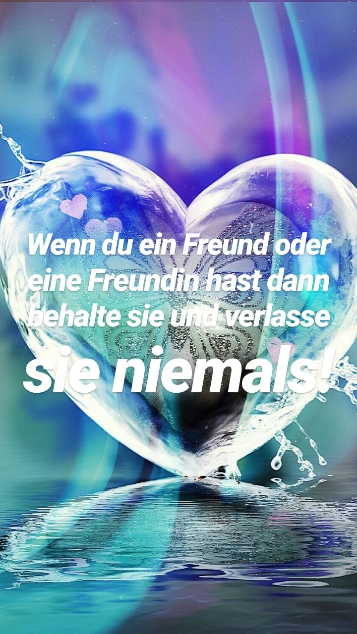 Herz mit Spruch