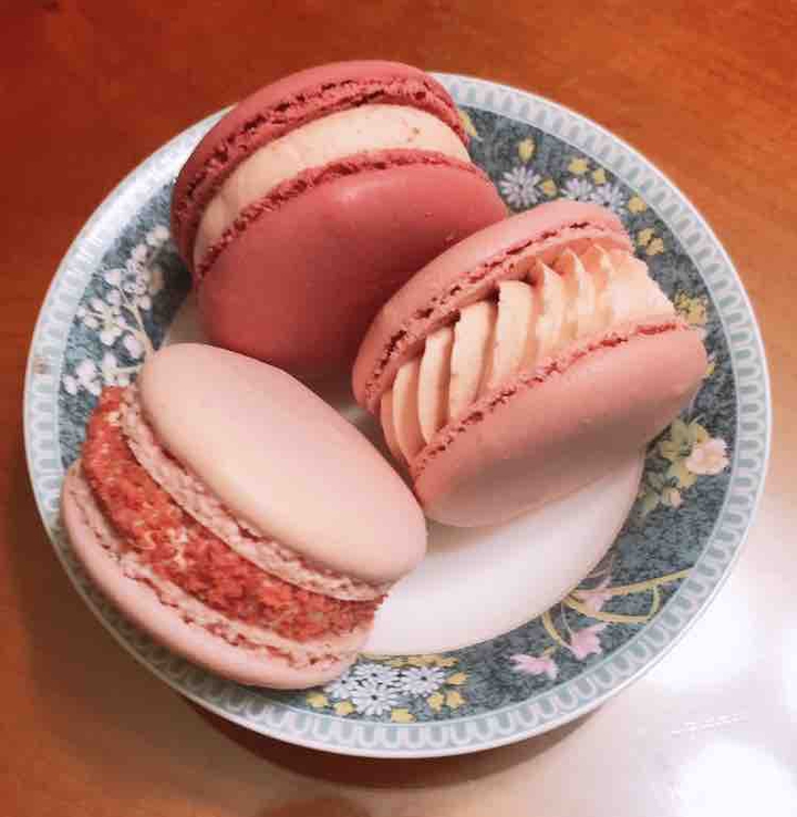 마카롱 간식