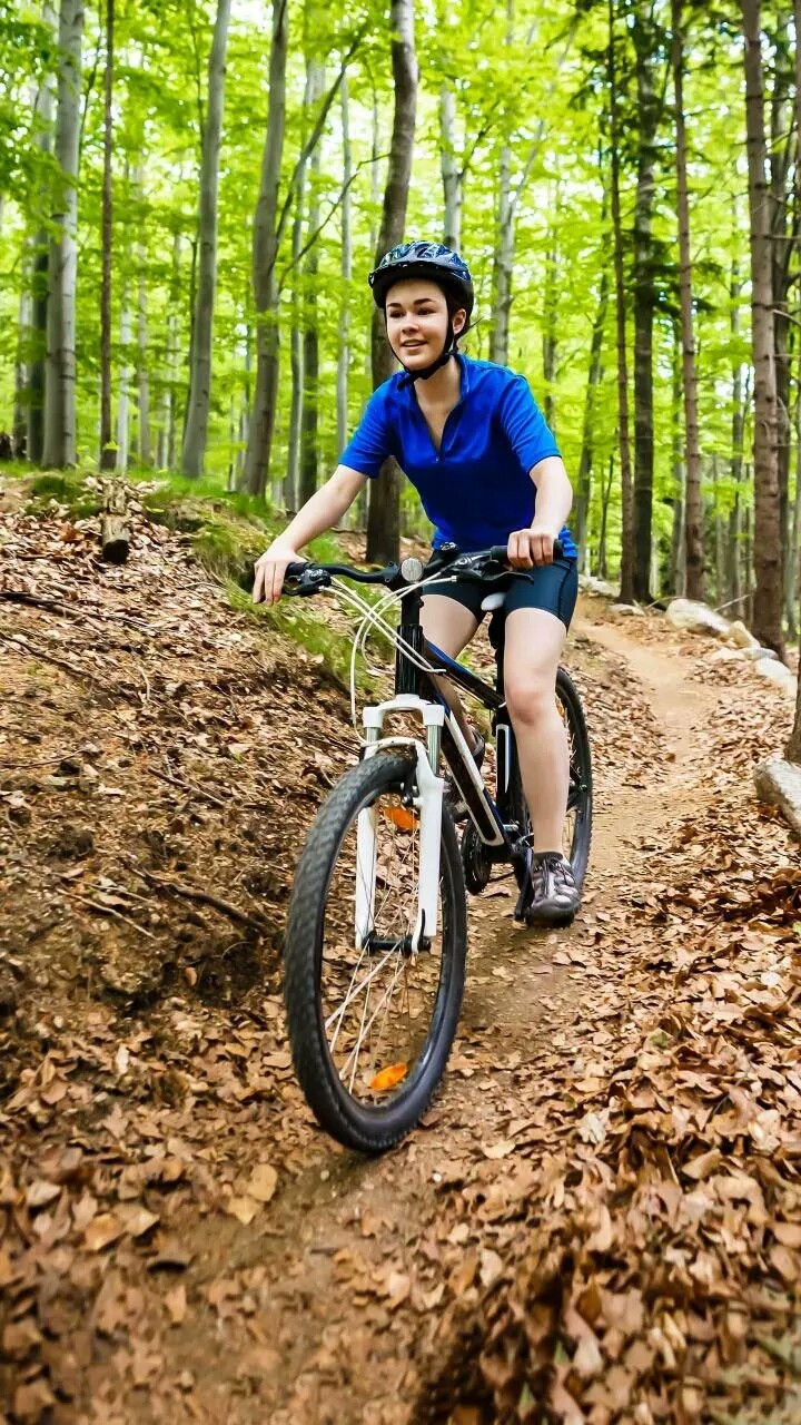 cycling in Forest