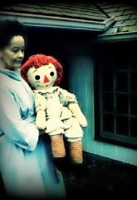 annabelle scary real doll picture