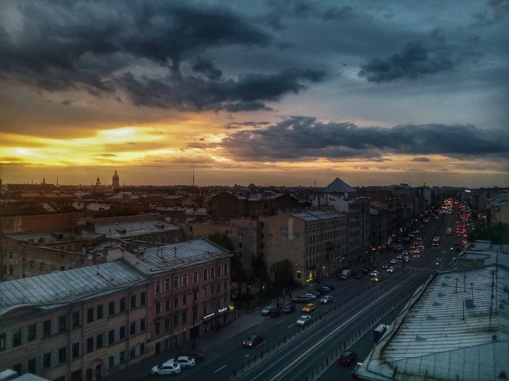 Питер. Лиговский проспект.