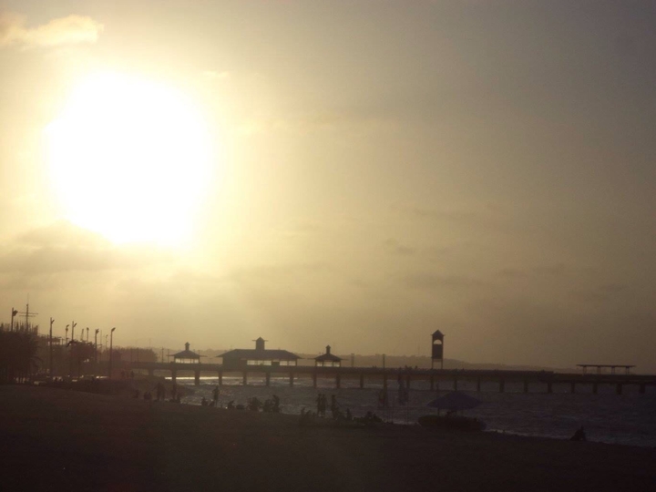 Pôr do Sol na Ponte de Ferro - Fortaleza - CE