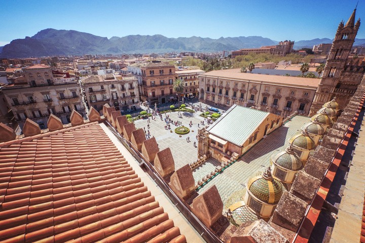 Palermo Cathedral Roof