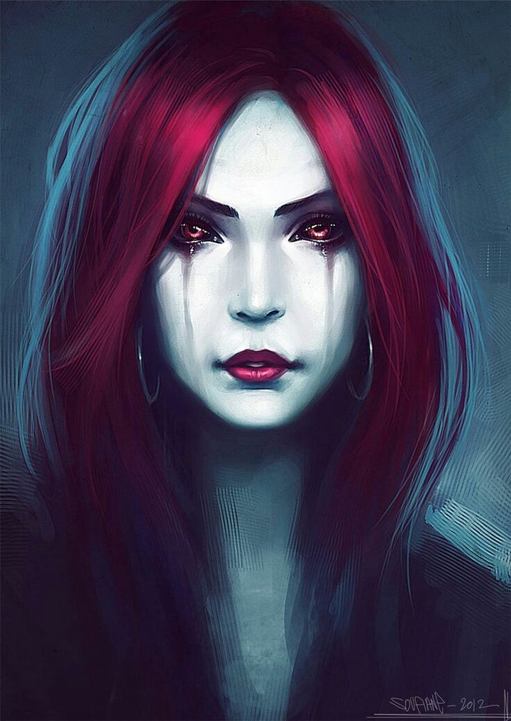 red tears