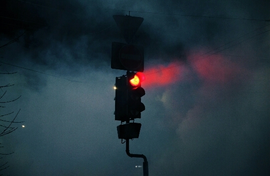 red signal