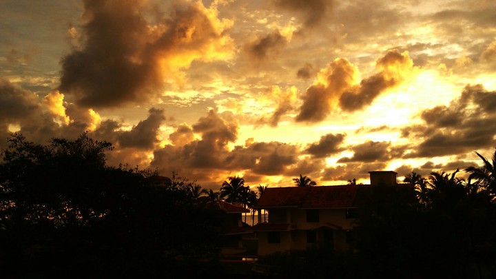 the clouds