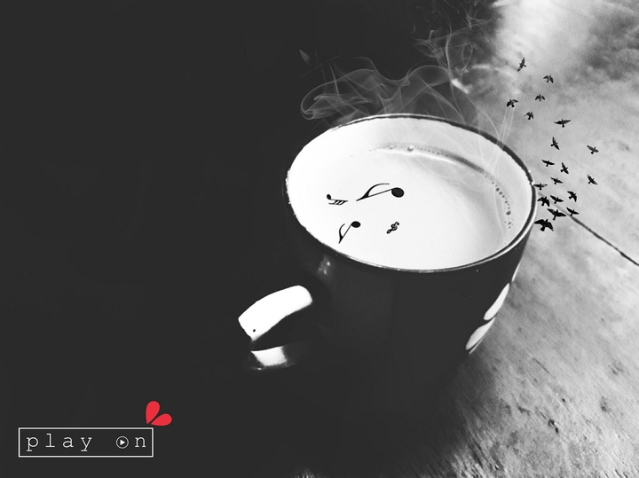 Sweet cup of coffie