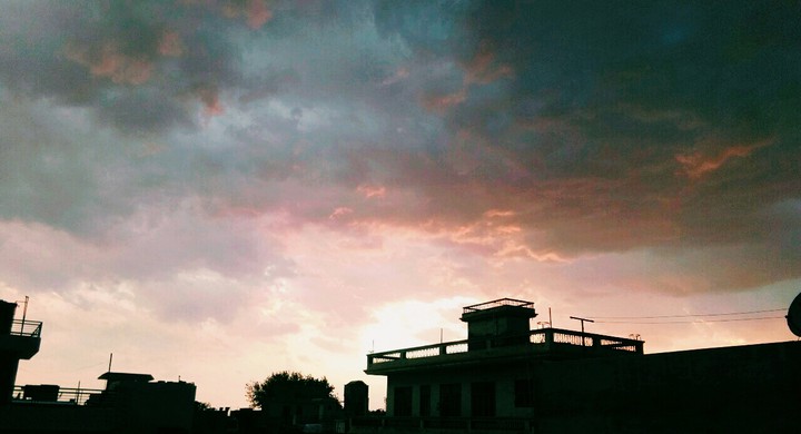 cloudy weather