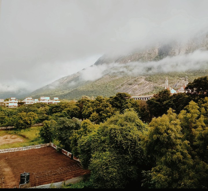 Cloud on Mountain