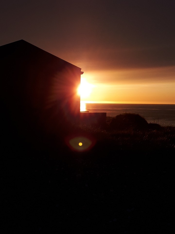 Sonnenuntergang in Dänemark