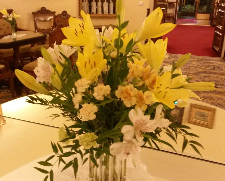 Yellow flowers