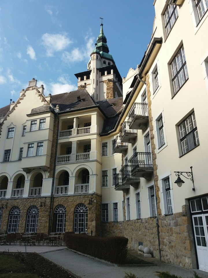 The palace of Lillafüred.