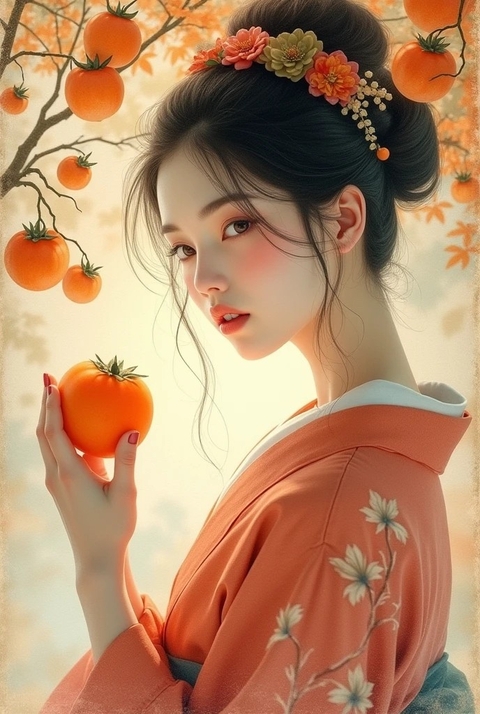 헤어스타일, 과일 배경화면