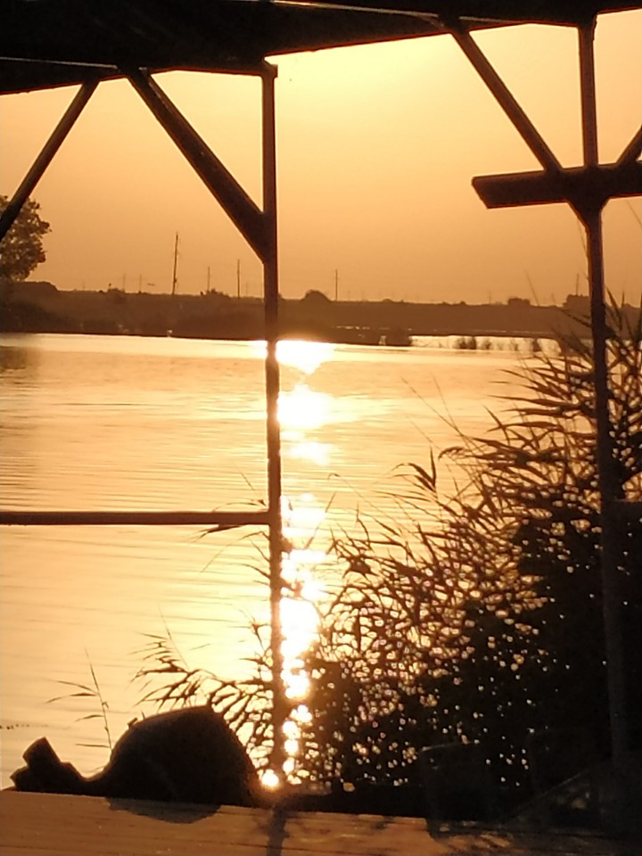 road of the sun on the water