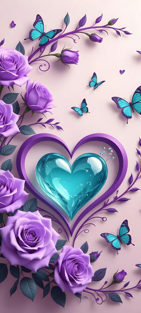 sfondi heart, design