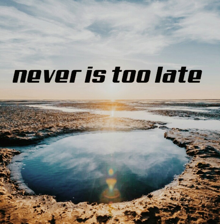 late???