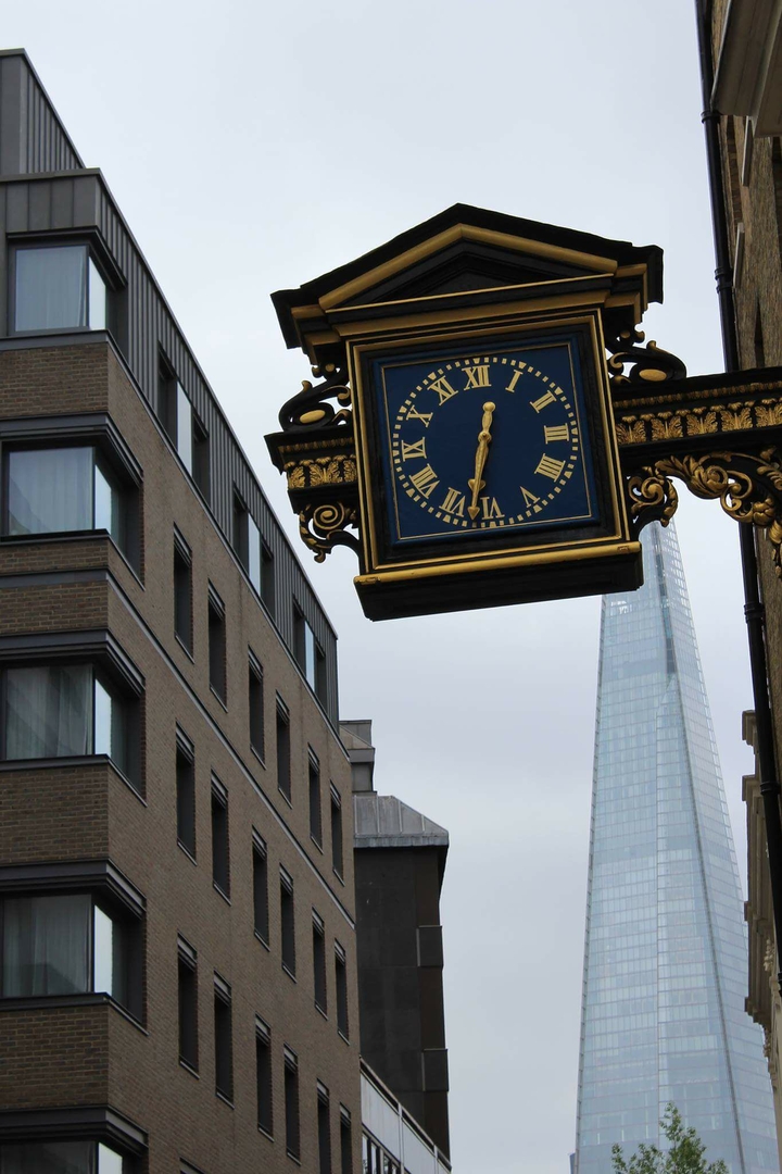 Clock somewhere in london