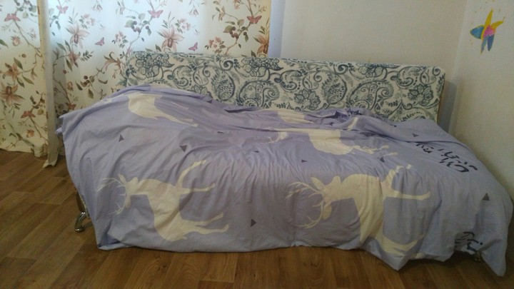 Я зделала кровать