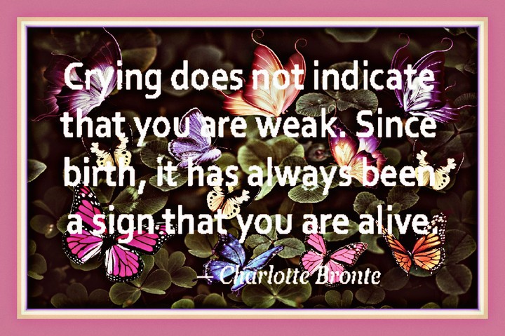 you are not weak