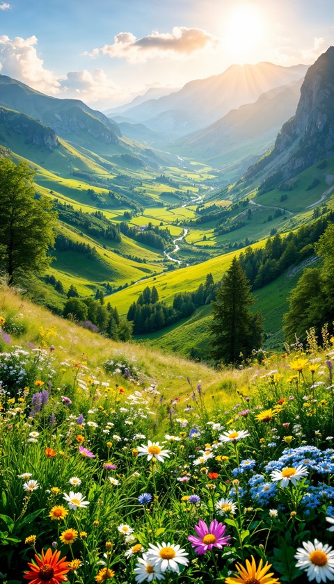 sfondi valley, pasture