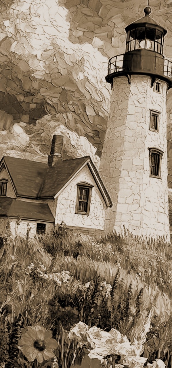 tapety lighthouse, artwork