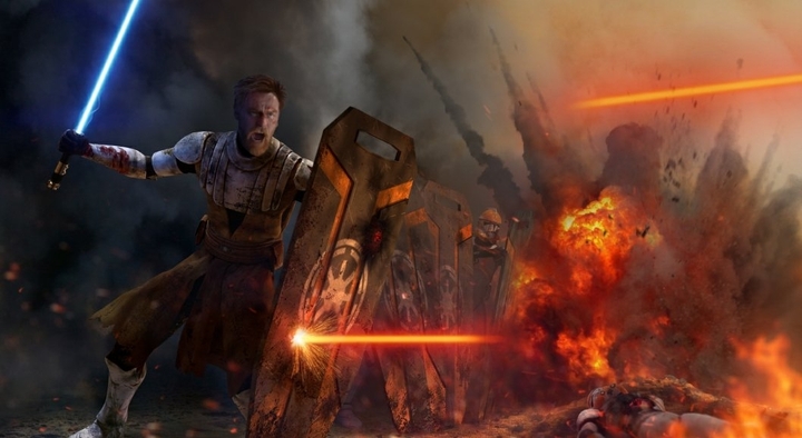Obi Wan Kenobi and the 212th Attack Battalion