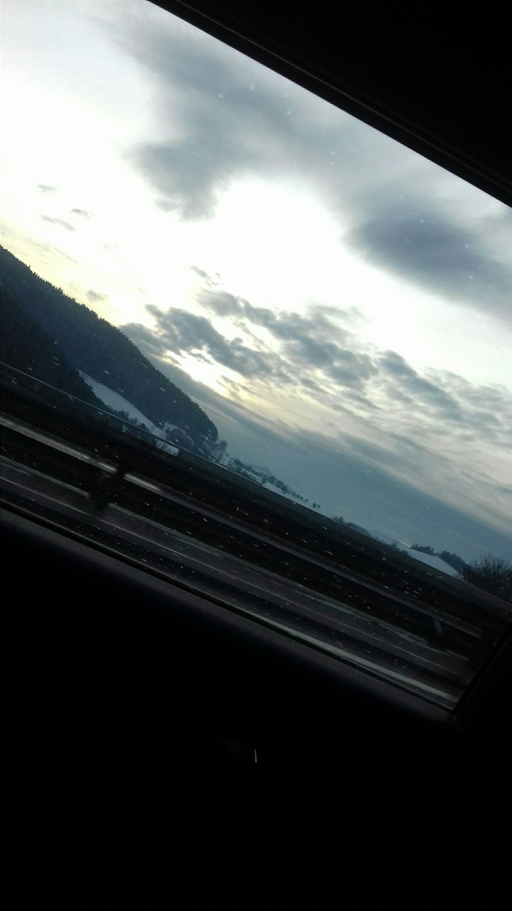 Road sunshine