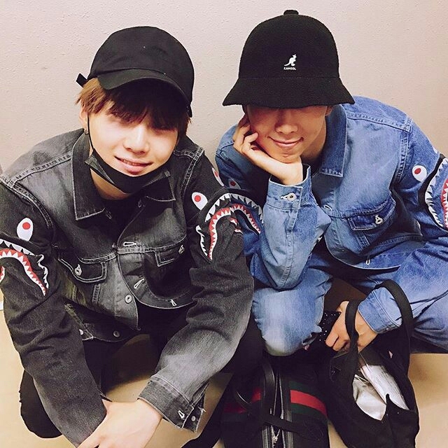 Suga and Rapmonster