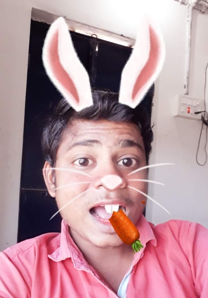 first sticker selfi