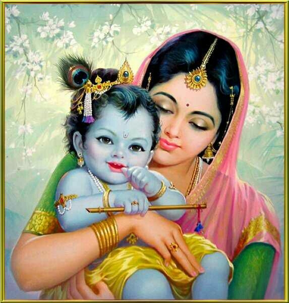 lord krishna with yashoda