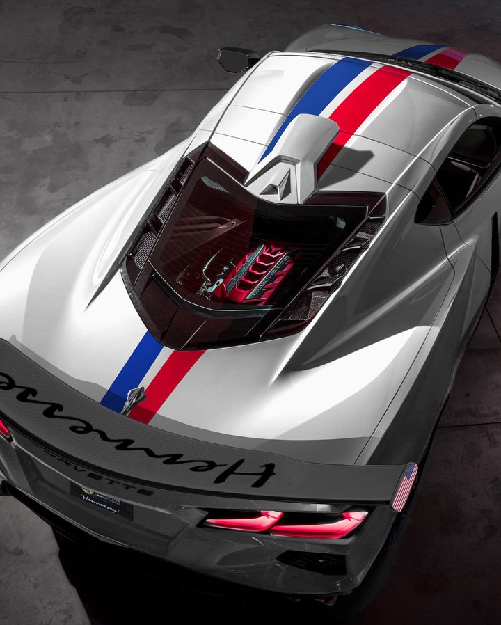 The new C8 Corvette from Hennessey
