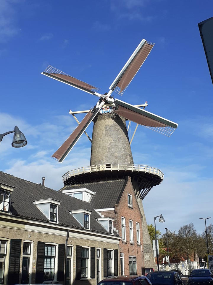 de mooie Vlaardingse Molen