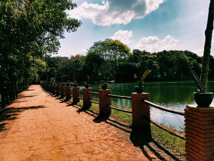 The lake